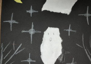 Halloweenowe duszki_zajęcia tematyczne w świetlicy szkolnej.