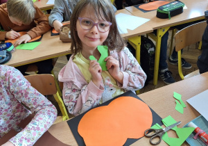 Dyniowy zawrót głowy_motorycznie w klasie 1a.