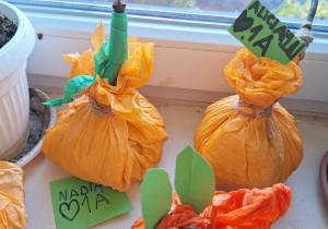 Dyniowy zawrót głowy_motorycznie w klasie 1a.