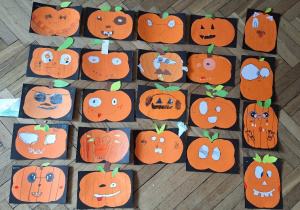 Dyniowy zawrót głowy_motorycznie w klasie 1a.