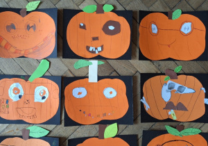 Dyniowy zawrót głowy_motorycznie w klasie 1a.