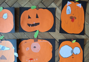 Dyniowy zawrót głowy_motorycznie w klasie 1a.