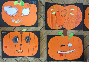 Dyniowy zawrót głowy_motorycznie w klasie 1a.