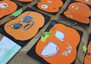 Dyniowy zawrót głowy_motorycznie w klasie 1a.