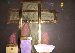 Trudne tematy śmierci_czas zadumy nad dniem Wszystkich Świętych_tematyczna praca plastyczna.