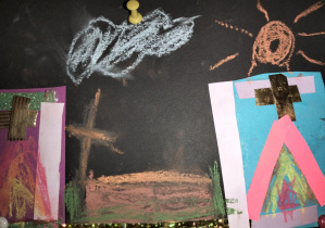 Trudne tematy śmierci_czas zadumy nad dniem Wszystkich Świętych_tematyczna praca plastyczna.