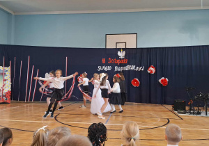 Uroczystość upamiętniająca Narodowe Święto Niepodległości.