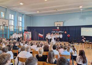 Uroczystość upamiętniająca Narodowe Święto Niepodległości.