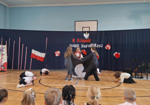 Uroczystość upamiętniająca Narodowe Święto Niepodległości.