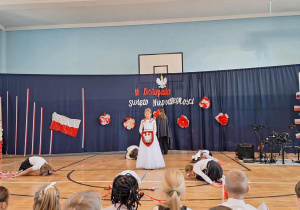 Uroczystość upamiętniająca Narodowe Święto Niepodległości.