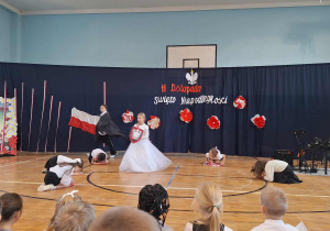 Uroczystość upamiętniająca Narodowe Święto Niepodległości.