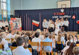 Uroczystość upamiętniająca Narodowe Święto Niepodległości.