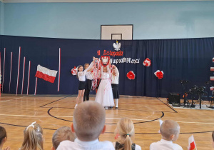 Uroczystość upamiętniająca Narodowe Święto Niepodległości.