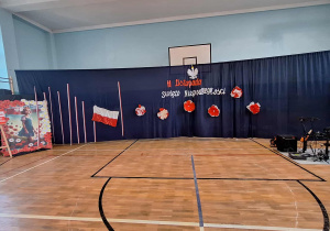 Uroczystość upamiętniająca Narodowe Święto Niepodległości.