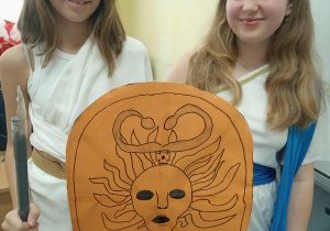 Gala bogów greckich w klasie 5a.