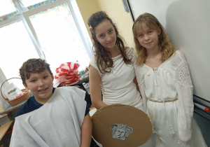 Gala bogów greckich w klasie 5a.