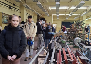 Klasa 8b i lekcja doradztwa zawodowego_wyjście do Centrum Kształcenia Ustawicznego i Zawodowego.