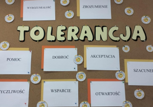Obchody Tygodnia Tolerancji w świetlicy szkolnej_gazetka tematyczna.