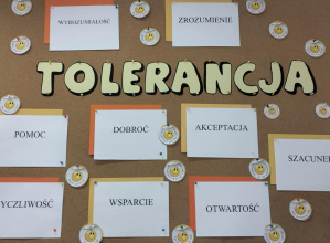 Obchody Tygodnia Tolerancji w świetlicy szkolnej.
