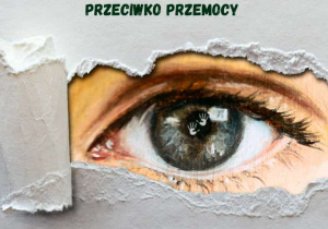 Hasło akcji "Adwokatura przeciwko przemocy".