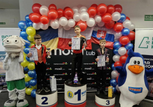 Międzynarodowe Zawody Łyżwiarskie o Puchar Koziołka Lubelskiego_Oliwier Gąsior (1 m-ce).