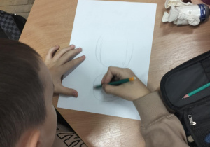 Dzień Górnika - obchody Barbórki w świetlicy szkolnej_prace plastyczne świetliczaków.