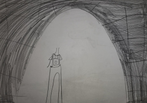 Dzień Górnika - obchody Barbórki w świetlicy szkolnej_prace plastyczne świetliczaków.