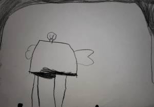 Dzień Górnika - obchody Barbórki w świetlicy szkolnej_prace plastyczne świetliczaków.