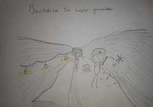 Dzień Górnika - obchody Barbórki w świetlicy szkolnej_prace plastyczne świetliczaków.