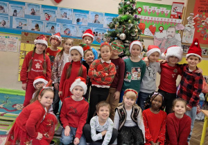 Klasowe obchody mikołajkowe_klasa 1a.