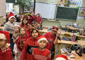 Klasowe obchody mikołajkowe_klasa 3b.