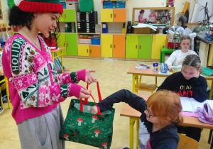 Klasowe obchody mikołajkowe_klasa 3a.
