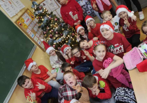 Klasowe obchody mikołajkowe_klasa 2b.