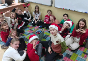Klasowe obchody mikołajkowe_klasa 3a.