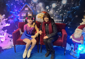 Zuzanna Mucha z trenerką Urszulą Matyśkiewicz.