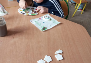 Kreatywne prace o tematyce świątecznej.