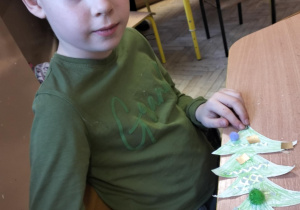 Kreatywne prace o tematyce świątecznej.