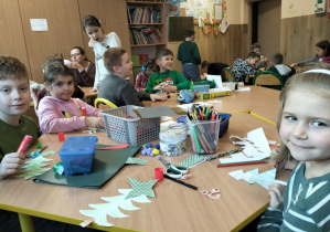 Kreatywne prace o tematyce świątecznej.