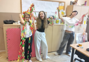 Kreatywne prace o tematyce świątecznej.