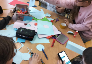 Kreatywne prace o tematyce świątecznej.