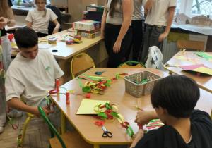 Kreatywne prace o tematyce świątecznej.