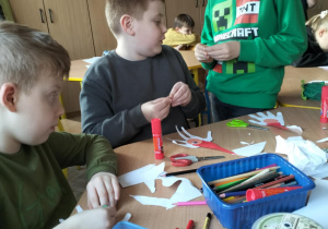 Kreatywne prace o tematyce świątecznej.