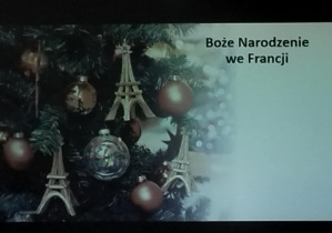 "Przygotowania do Świąt"_fragment prezentacji w wykonaniu uczniów klasy 7b.