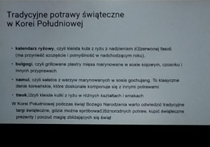 "Przygotowania do Świąt"_fragment prezentacji w wykonaniu uczniów klasy 7b.