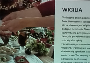 "Przygotowania do Świąt"_fragment prezentacji w wykonaniu uczniów klasy 7b.