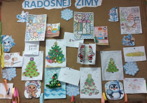 wiąteczna atmosfera w świetlicy szkolnej_gazetka tematyczna.