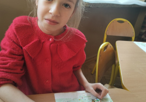 wiąteczna atmosfera w świetlicy szkolnej_dekoracja i degustacja pierników.