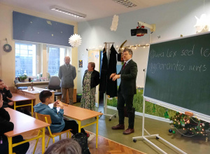 „Mały obywatel – duża sprawa”_spotkanie w klasach 5a i 5b.