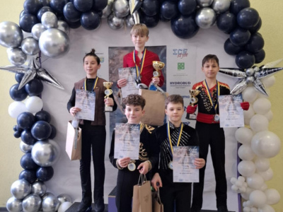 Zawody łyżwiarskie Opolska Łyżwa.