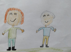 Dzień Babci i Dziadka w świetlicy szkolnej.